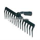 Collapsible Lawn Rake with handle