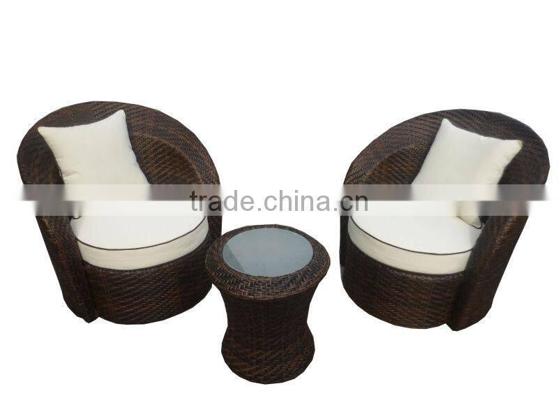 outdoor cafe furniture rattan coffe set CF790