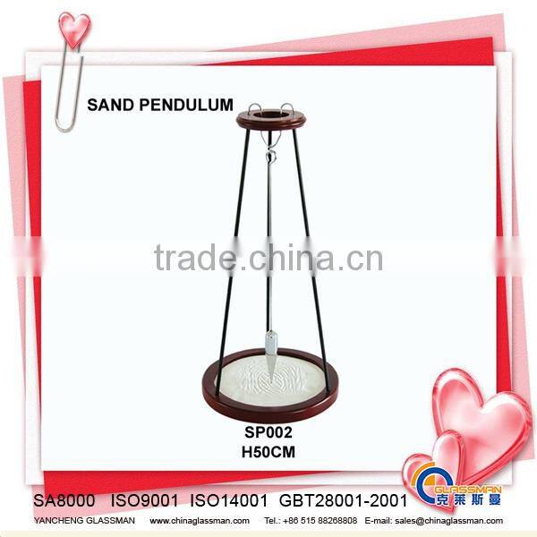 with wood pallet SP011 sand pendulum