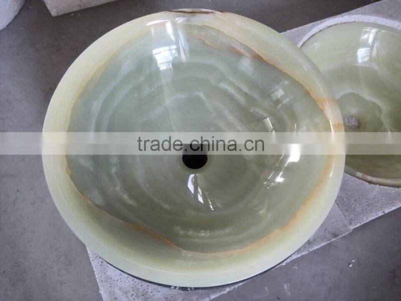 unique marble basin ,onyx basin,bathroom sink