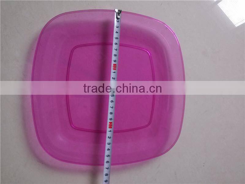 10 inch plastic fruit plate