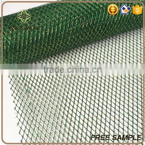 high quality christmas deco mesh for flower packing