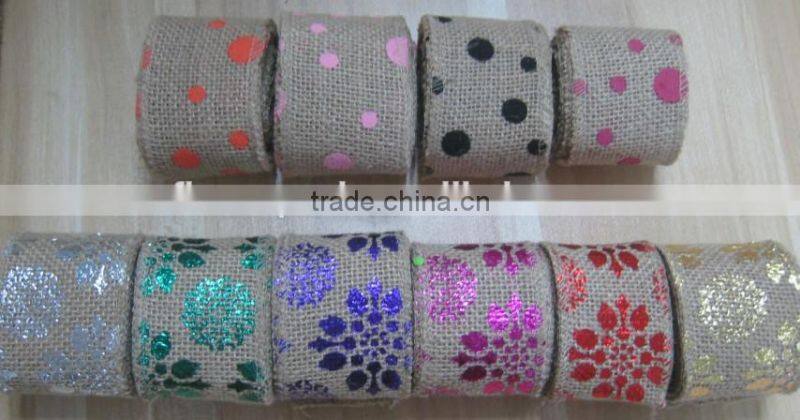 high quality 100% Burlap table runner