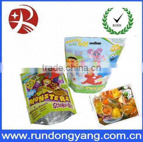 High quality zip-lock plastic bag for food