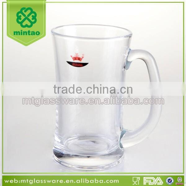 370ml drinkware glass beer cup for drinking