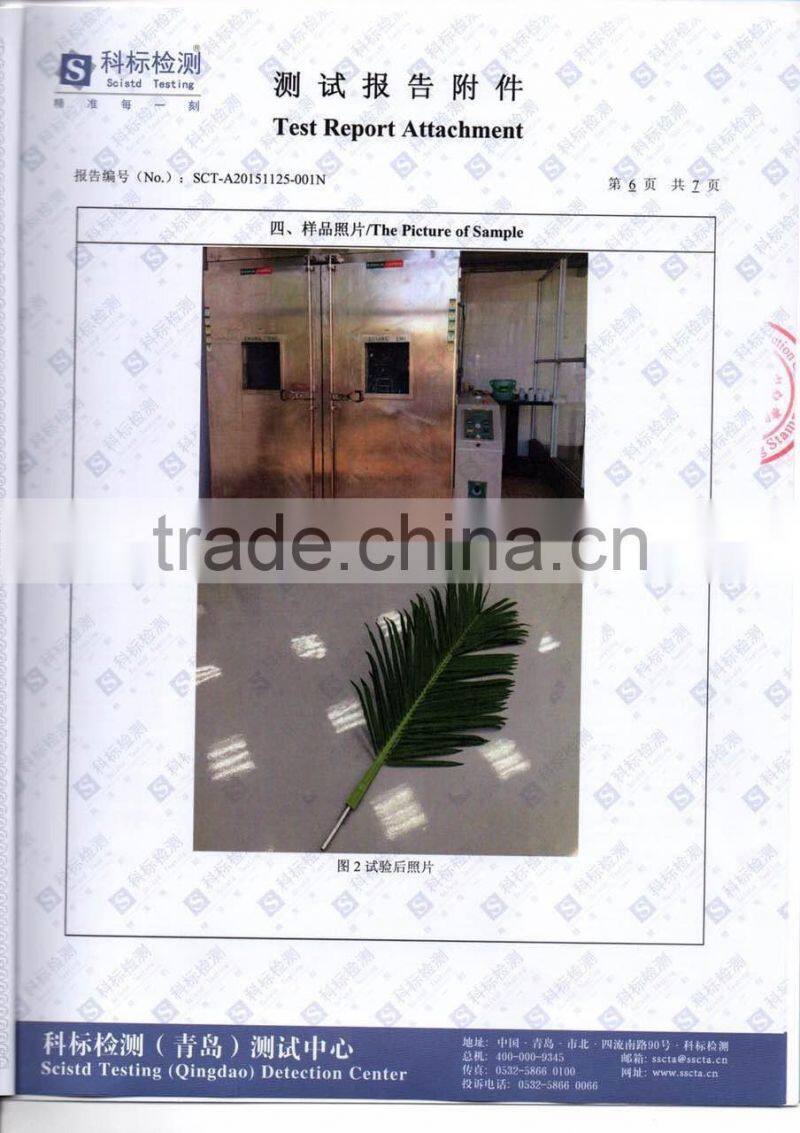 Outdoor UV resistance date palm tree for building decoration