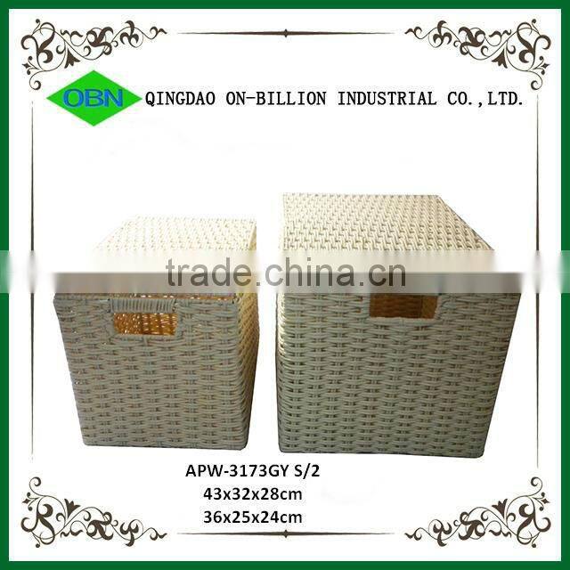 Cheap plastic decorative storage box