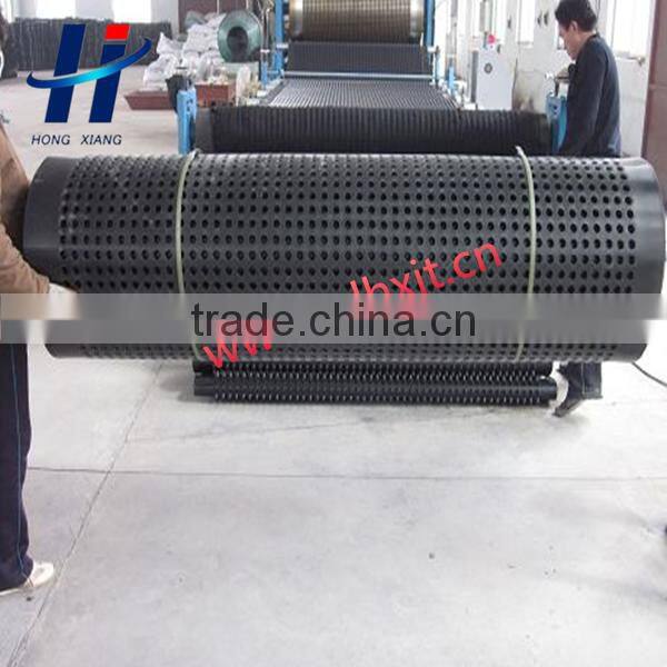 HDPE waterproof material plastic drainage dimple board