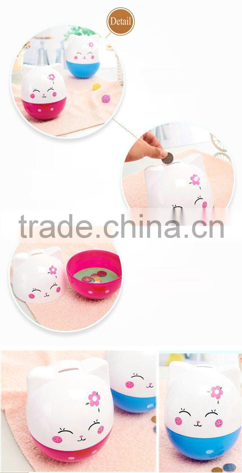 Lovely Roly-Poly piggy bank(Large)