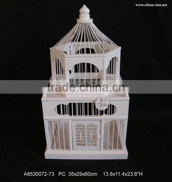 large standing bird cage for wedding