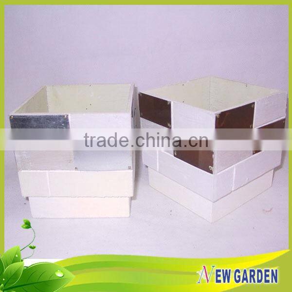 High grade Farmhouse Durable Decorative Metal Window Box Planters