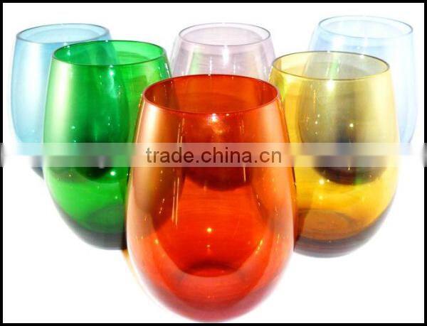 Sanding Blast Rose Drinking Glass & Glass Cup With Glass Handle