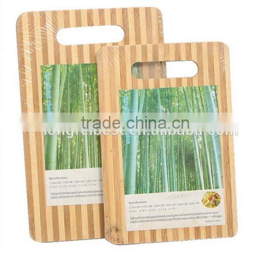 Eco-friendly bamboo chopping board kitchen bamboo cutting board set