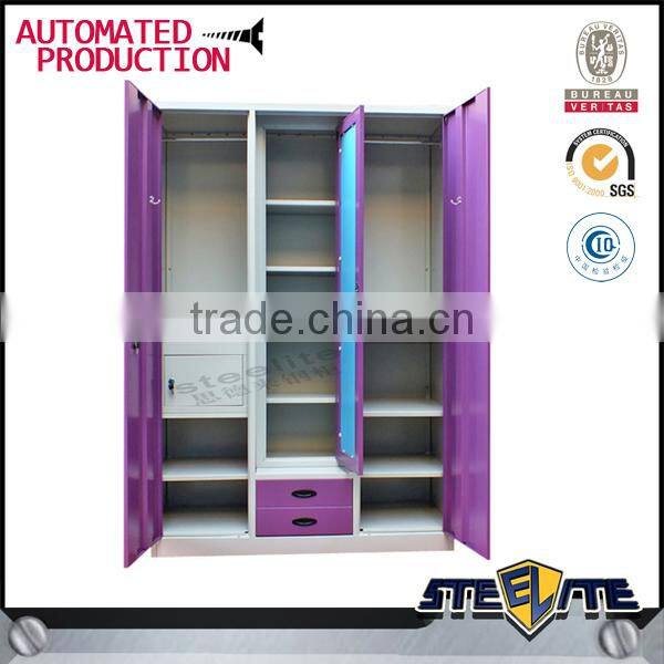 popular high quality furnitures modern Godrej Steel Almirah Design