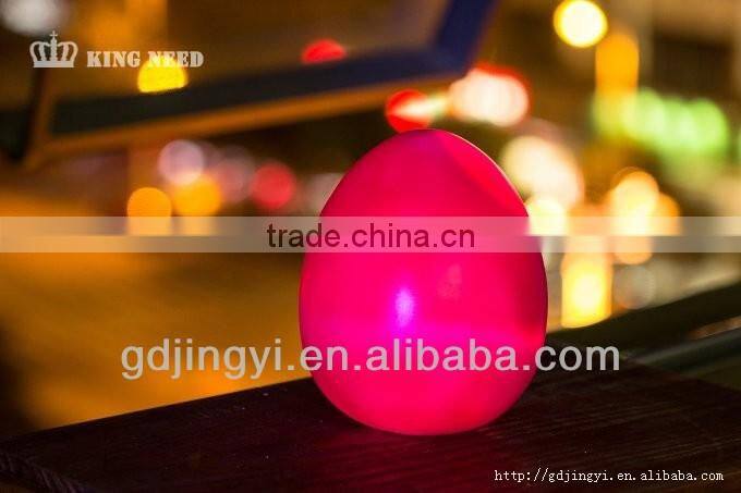 Plastic Colorful LED with Easter Egg