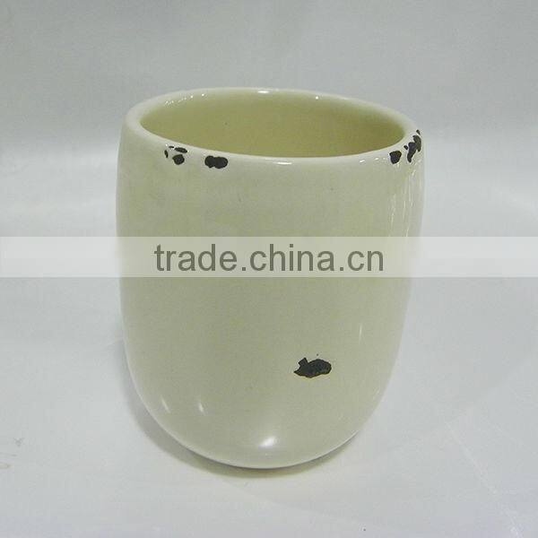HK Fair new design 5pcs white ceramic tea set