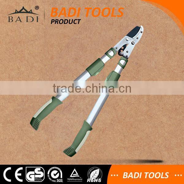 Best selling long handle telescopic aluminum steel blade garden pruning shear lopper/pneumatic lopper