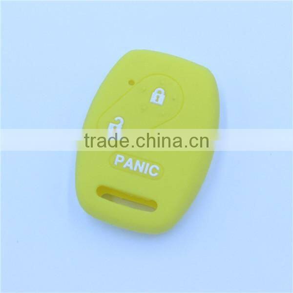 3 buttons silicone car key covers for honda New accord Odyssey Fit keys