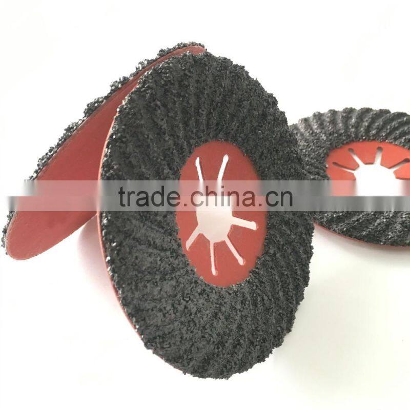 4.5" 115MM Semiflex Grinding Disc Wheel Abrasive Silicon Carbide Aluminium Oxide Sanding Fibre disc Resin Sand Wheel