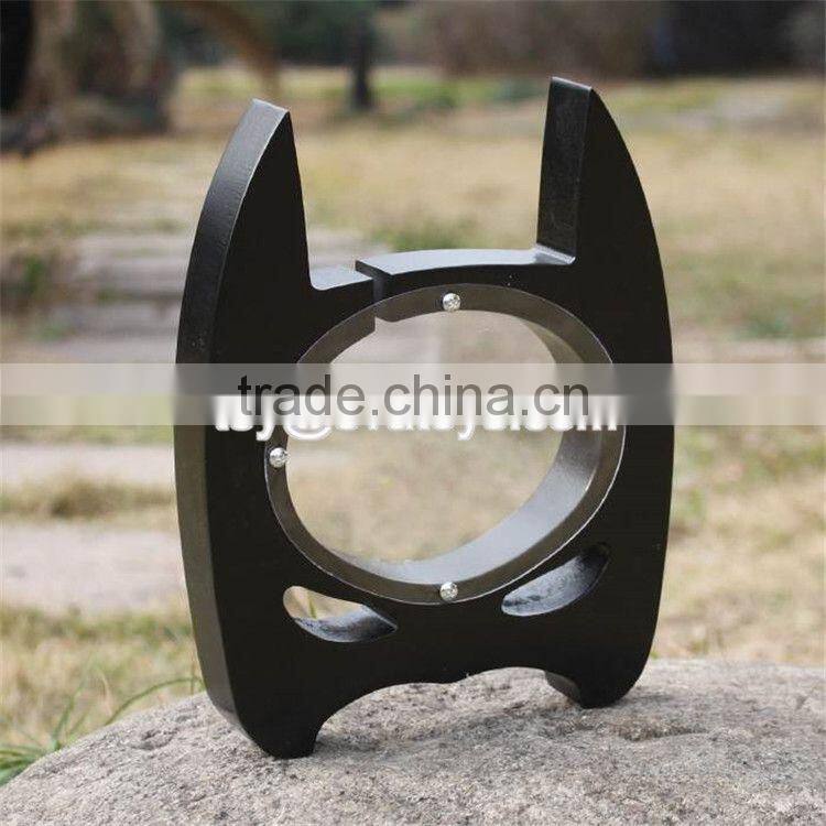 New design large wooden piggy bank for adults creative black wooden piggy bank for adults W02A254