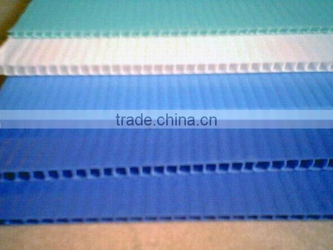 corrugated plastic pp ribbed sheet