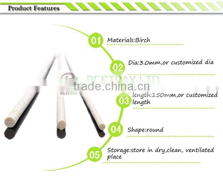 Ice cream round wood stick