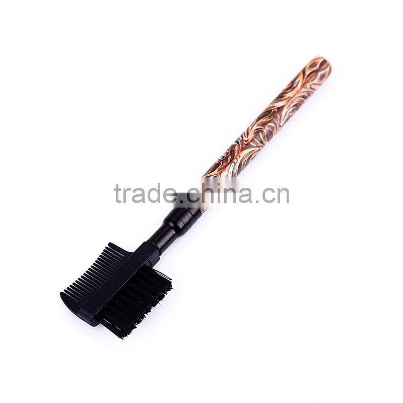 CBP05 Colorful Plastic handle Eyebrow comb