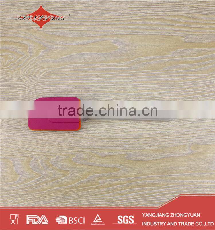 high quality colorful silicone spatula with plastic handle