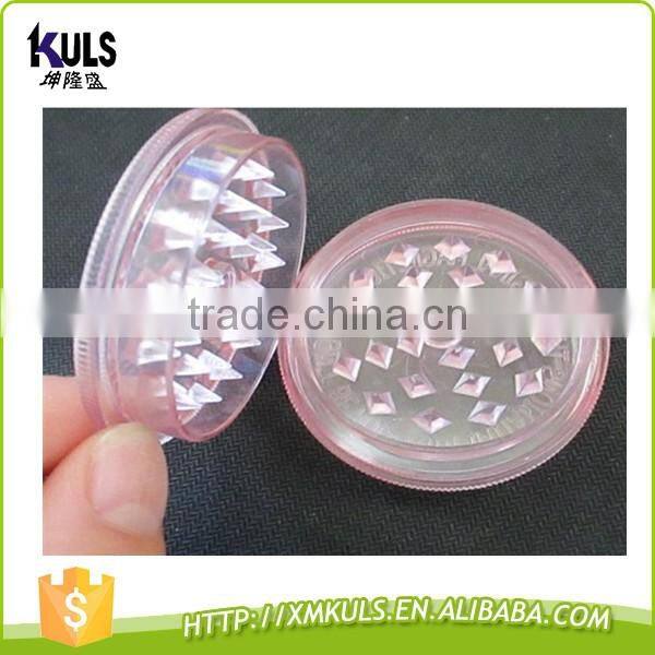 Wholesale High Quality Manual Dry Herb Grinder herb Tobacco Grinder Plastic Weed Grinder