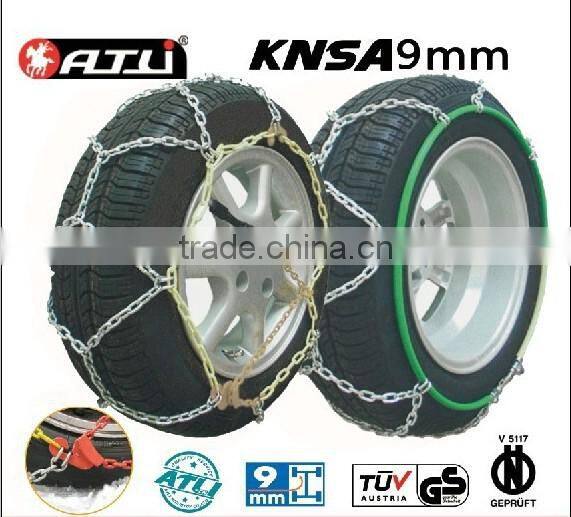 9mm common lock snow tire chains for passenger car