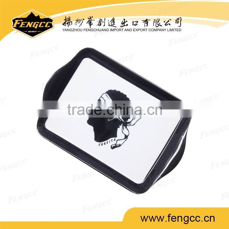 Home family dinning hall rectangle food desert melamine palte