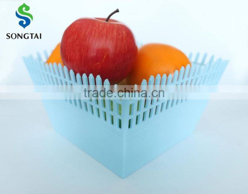 2016 New Style pp plastic suqare fence fruit basket