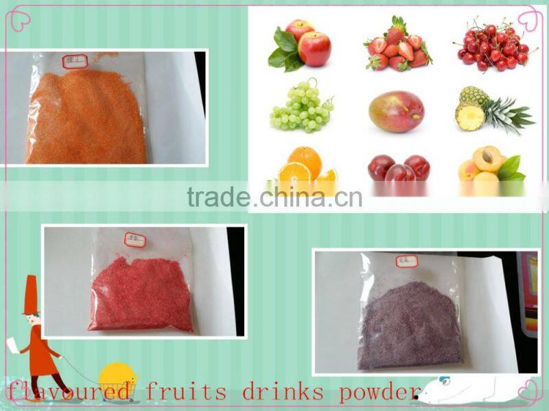 Halal passed Flavoured Assorted fruits juice powder