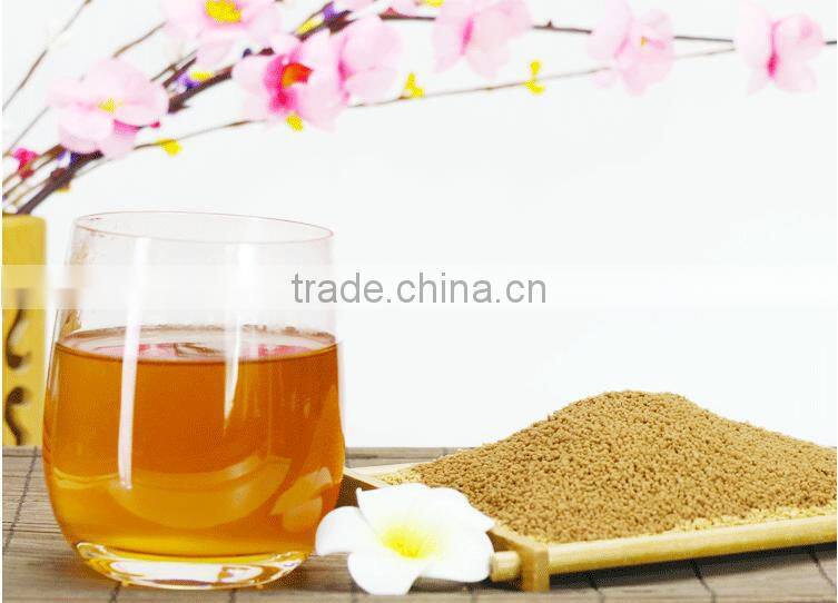 Ginger tea with brown cane sugar