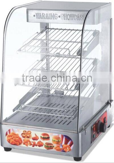 Egg tart warming showcase for sale tart display