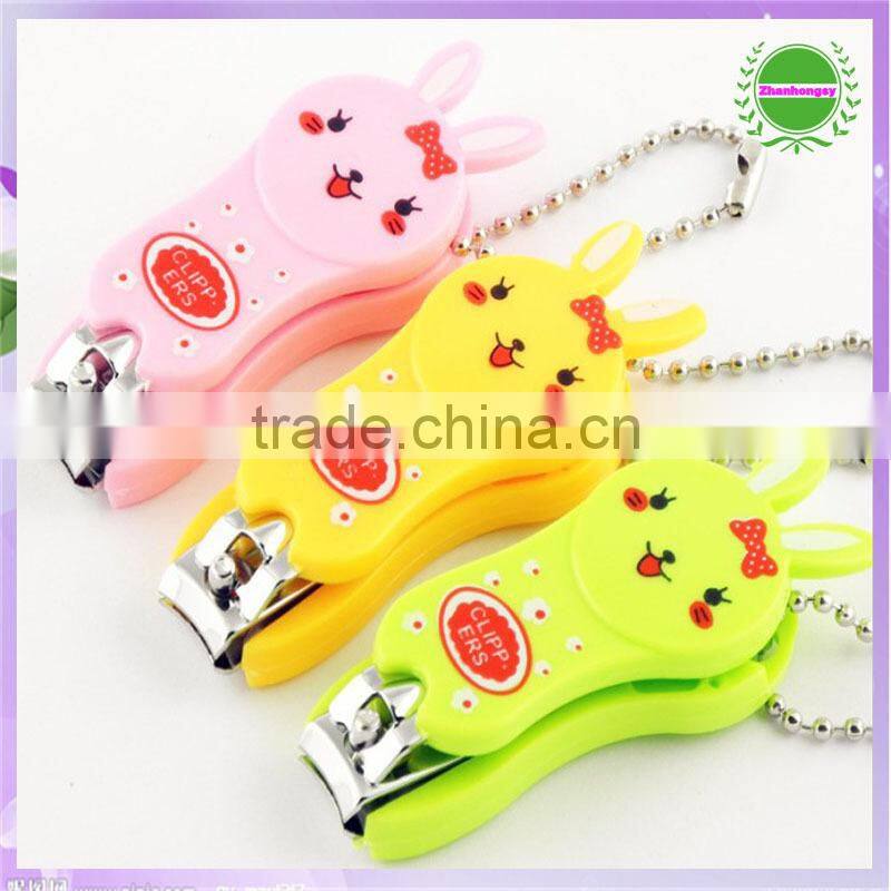cute nail clipper with more than 200 cartoon design silicone holder
