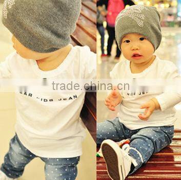 2013 fashion clothes 100%cotton lovely baby clothes