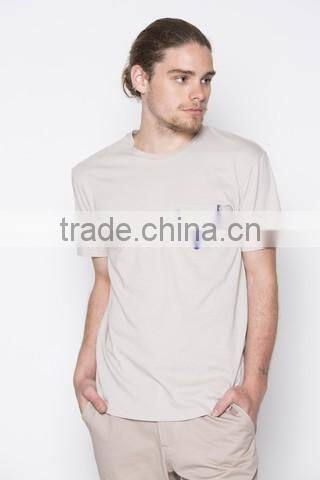Mocha cotton basic t shirt