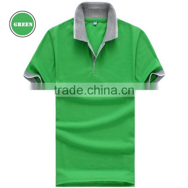 China manufacturer custom new design short sleeve man polo t-shirt