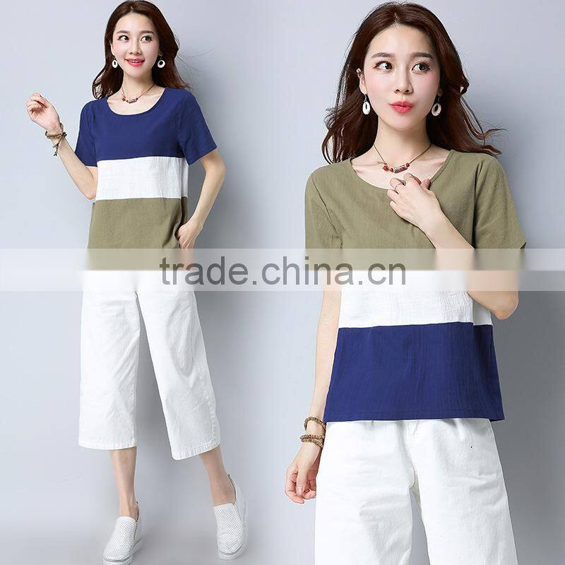 Oversized Casual T Shirt With Front Printed Logo Short Sleeves Womens T Shirt