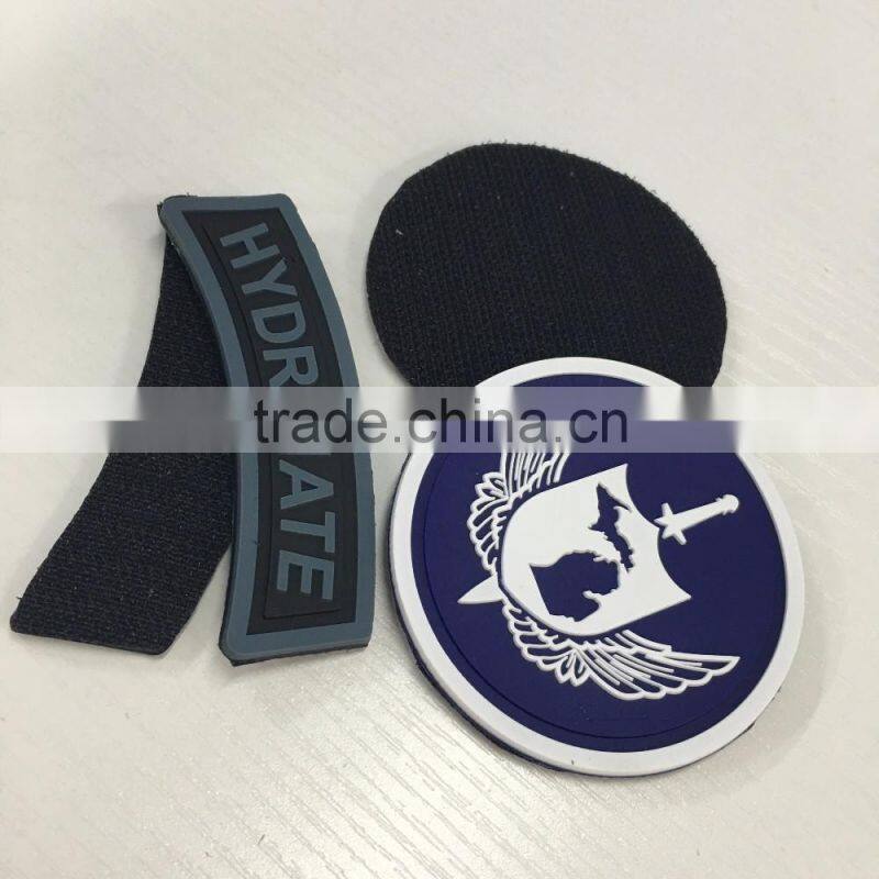 Washable Eco-Friendly Feature Rubber Material PVC Label For Garment