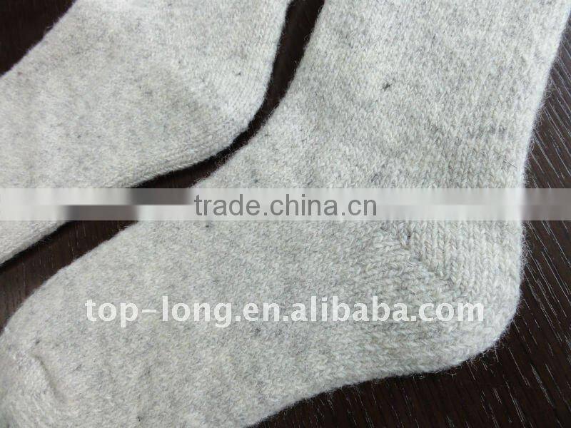 75% Merino wool kint thick socks men/Ski socks