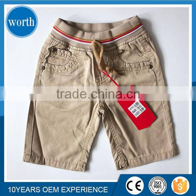 2017 China Custom Latest Style Kids Pants Trousers Children Casual Chino Khaki Pants