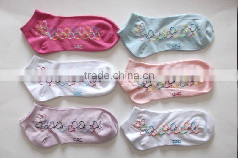Latest women colorful socks with custom logo stocks
