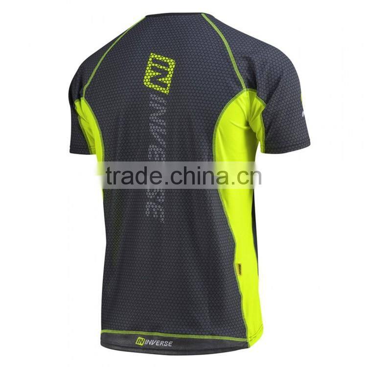 Kroad wholesale 100% polyester coolmax breathable sublimation custom dry fit running t shirts