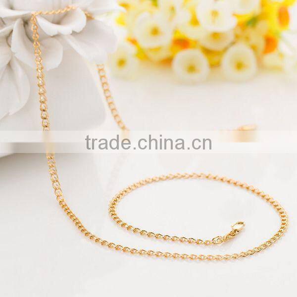 Hot sell 925 sterling silver necklace chain for oem order
