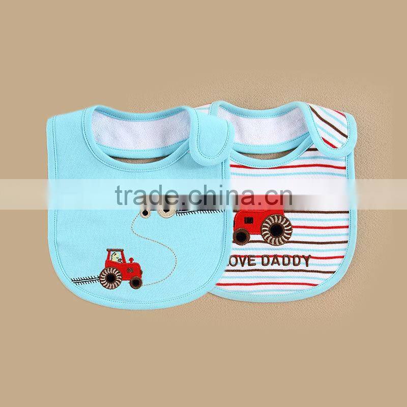 Factory Supply Children Products Directly Wholesale momandbab Baby Bibs Embroidery