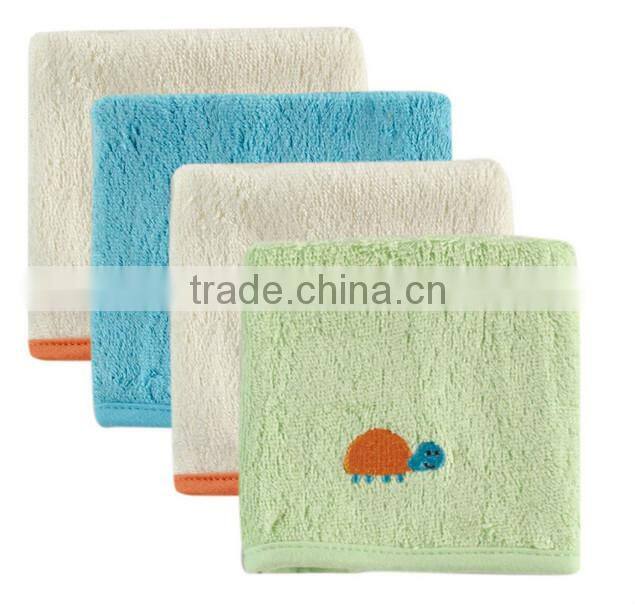 Trade assurance embroidered owl terry throw baby knitted cotton custom china super soft baby swaddle blanket