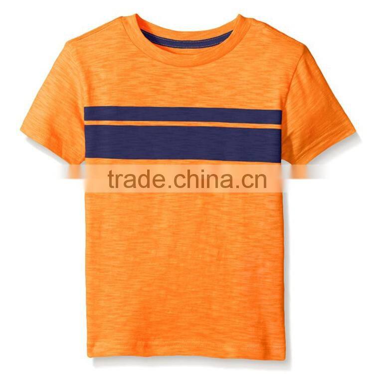 Bulk sale 100% preshrunk cotton custom design printing seamless boys t-shirt