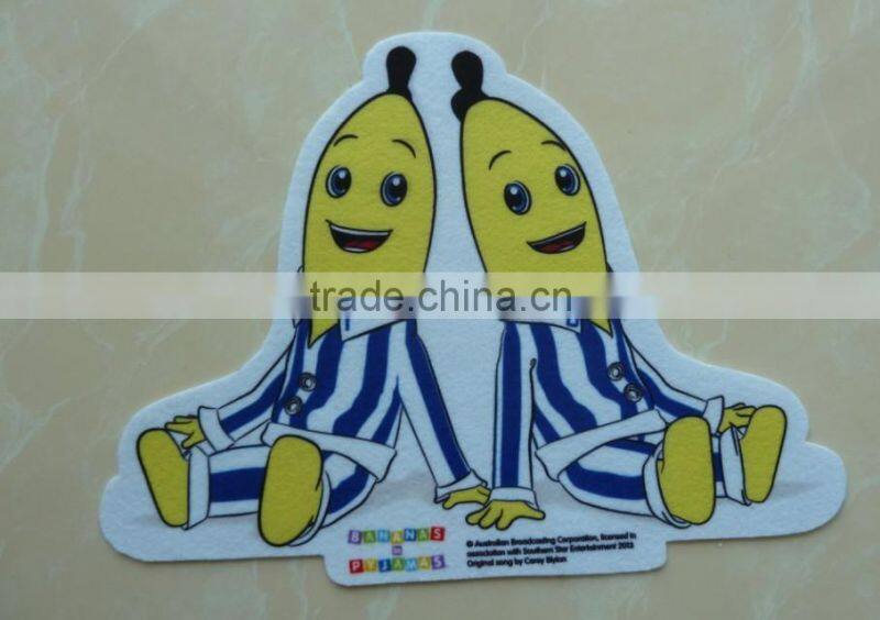 felt mat, felt pennant , printed felt mat